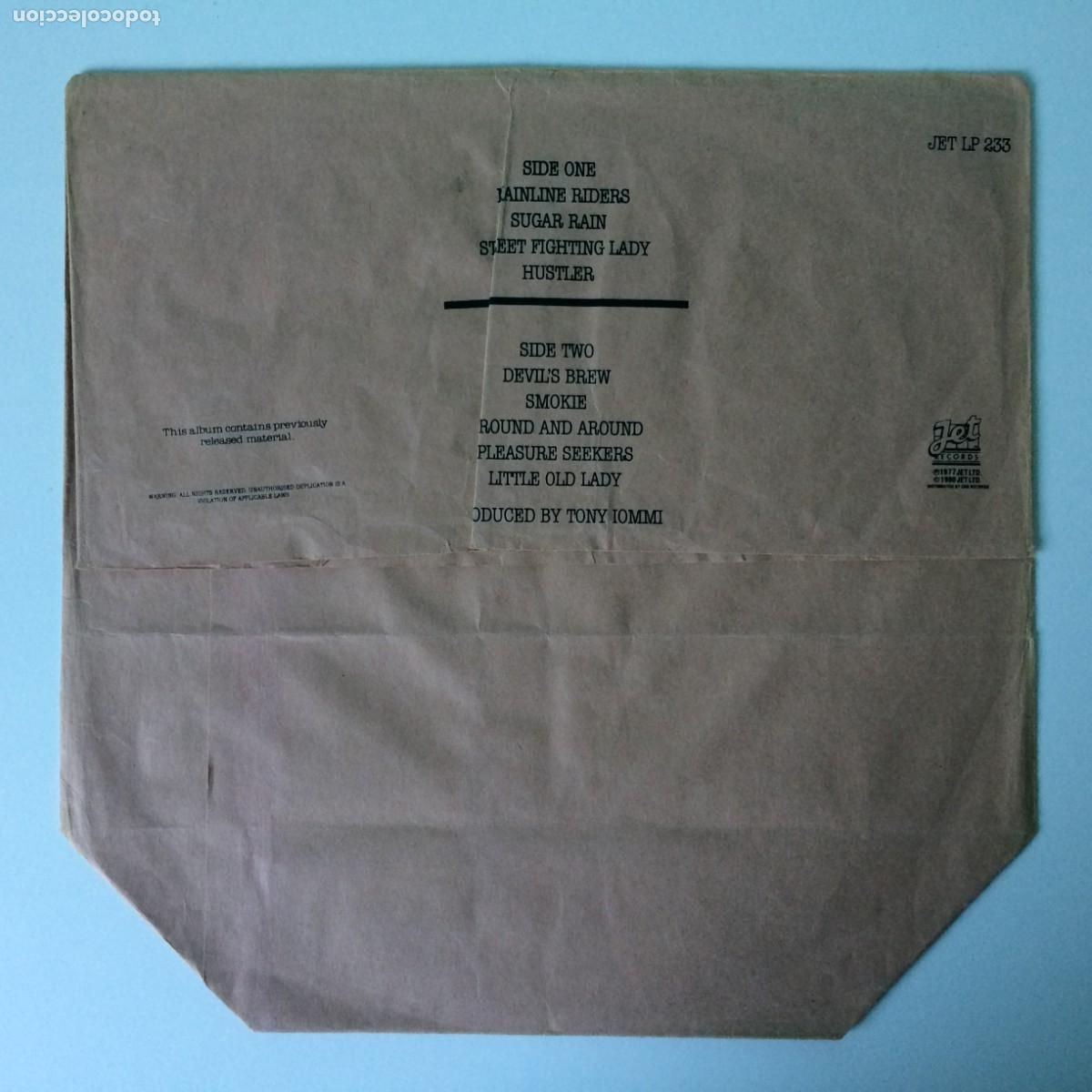 Discos de vinilo: Quartz &lrm;&ndash; Deleted , UK 1980 Jet Records* - Foto 2