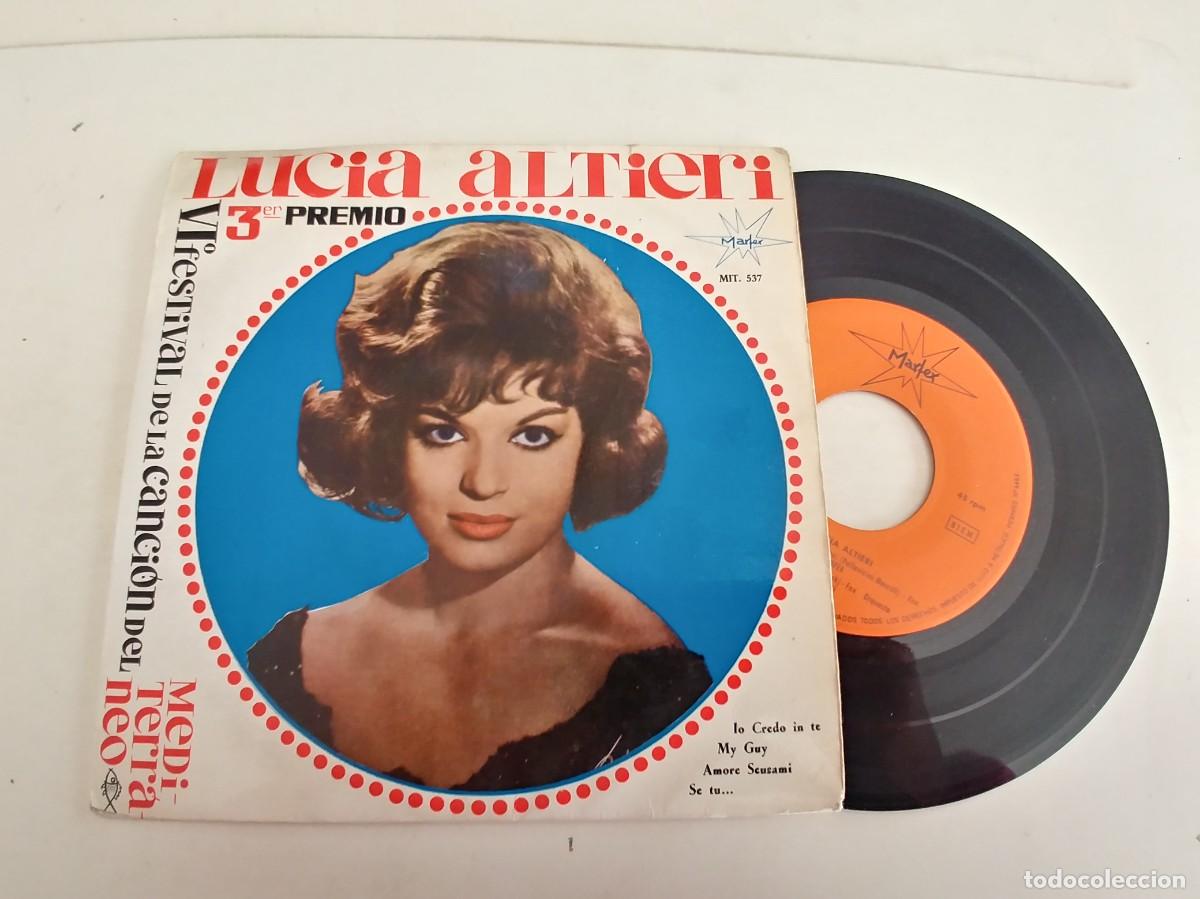 Discos de vinilo: LUCIA ALTIERI-EP IO CREDO IN TE +3 - Foto 1