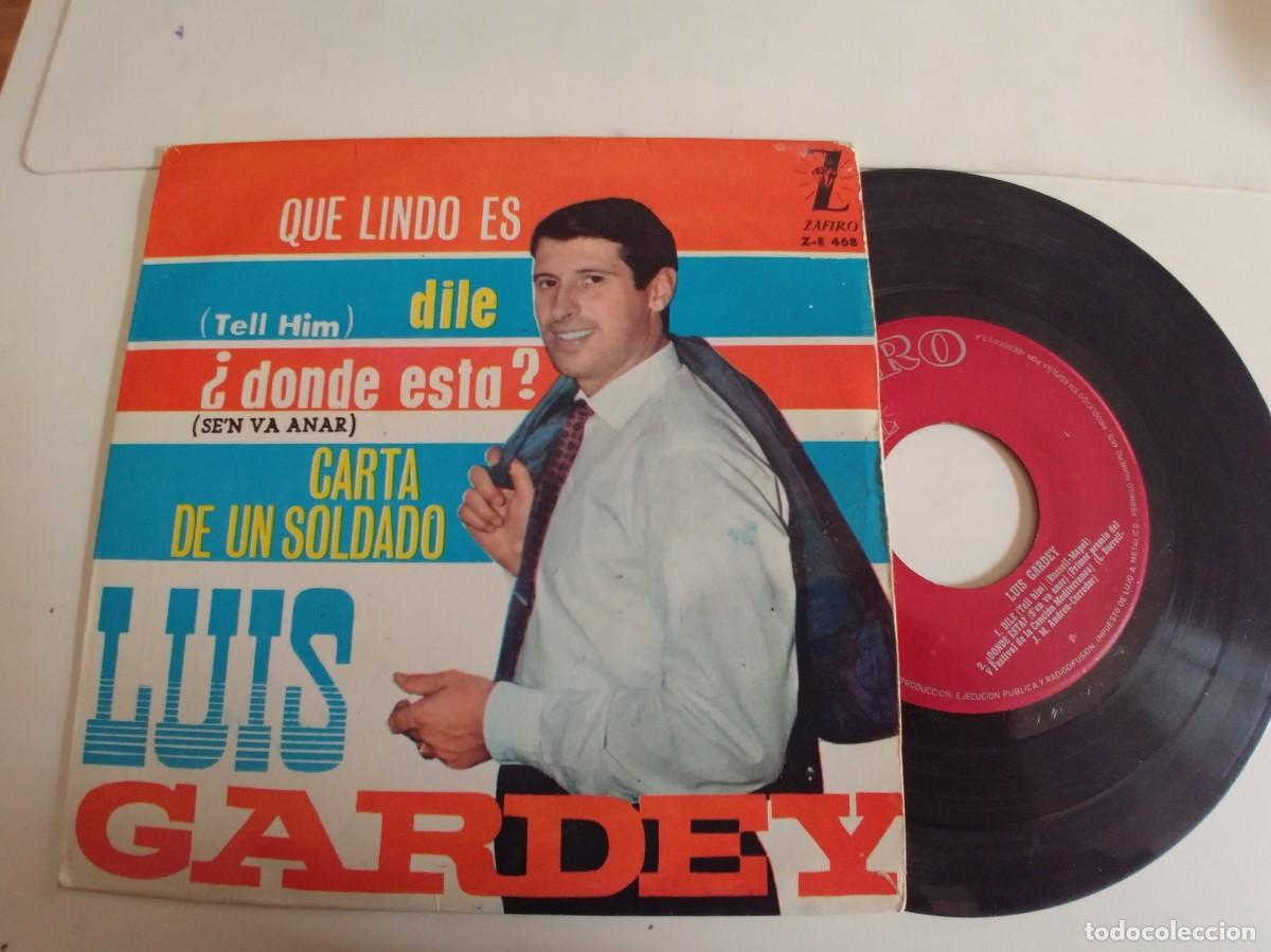 Discos de vinilo: LUIS GARDEY-EP QUE LINDO ES +3 - Foto 1