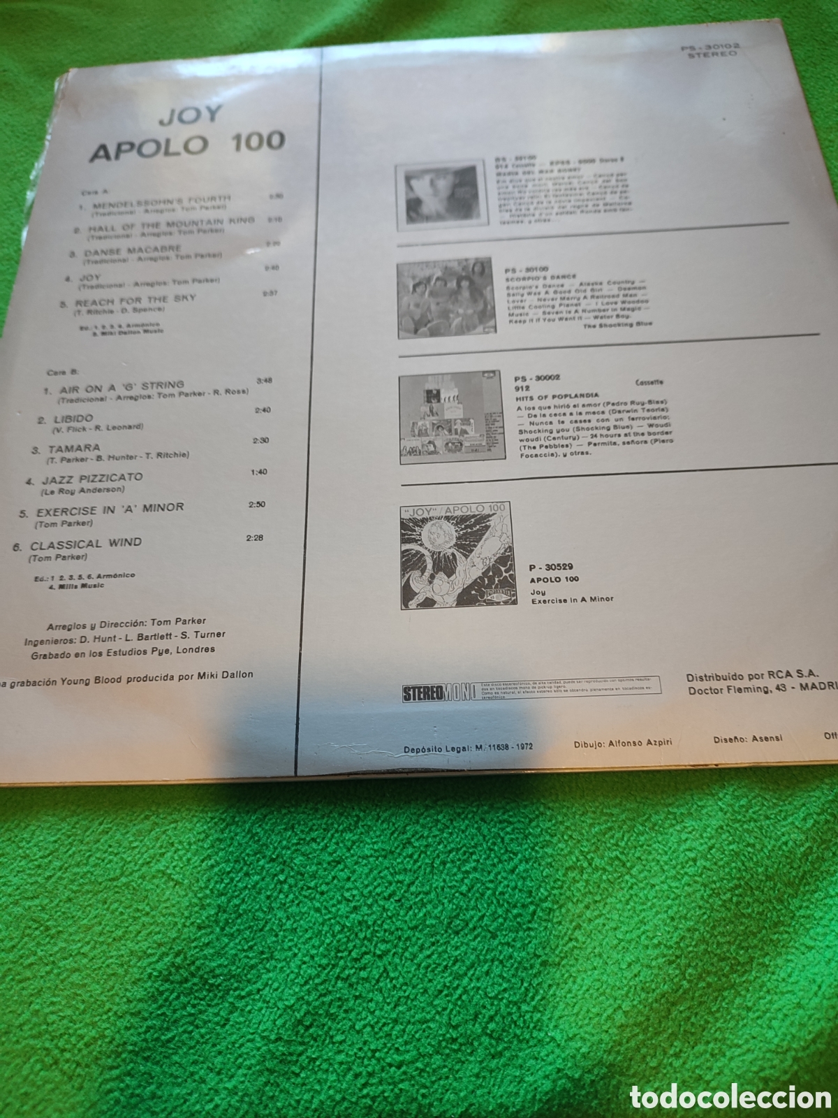 Discos de vinilo: Joy - Apolo 100 Vinilo Lp - Foto 2