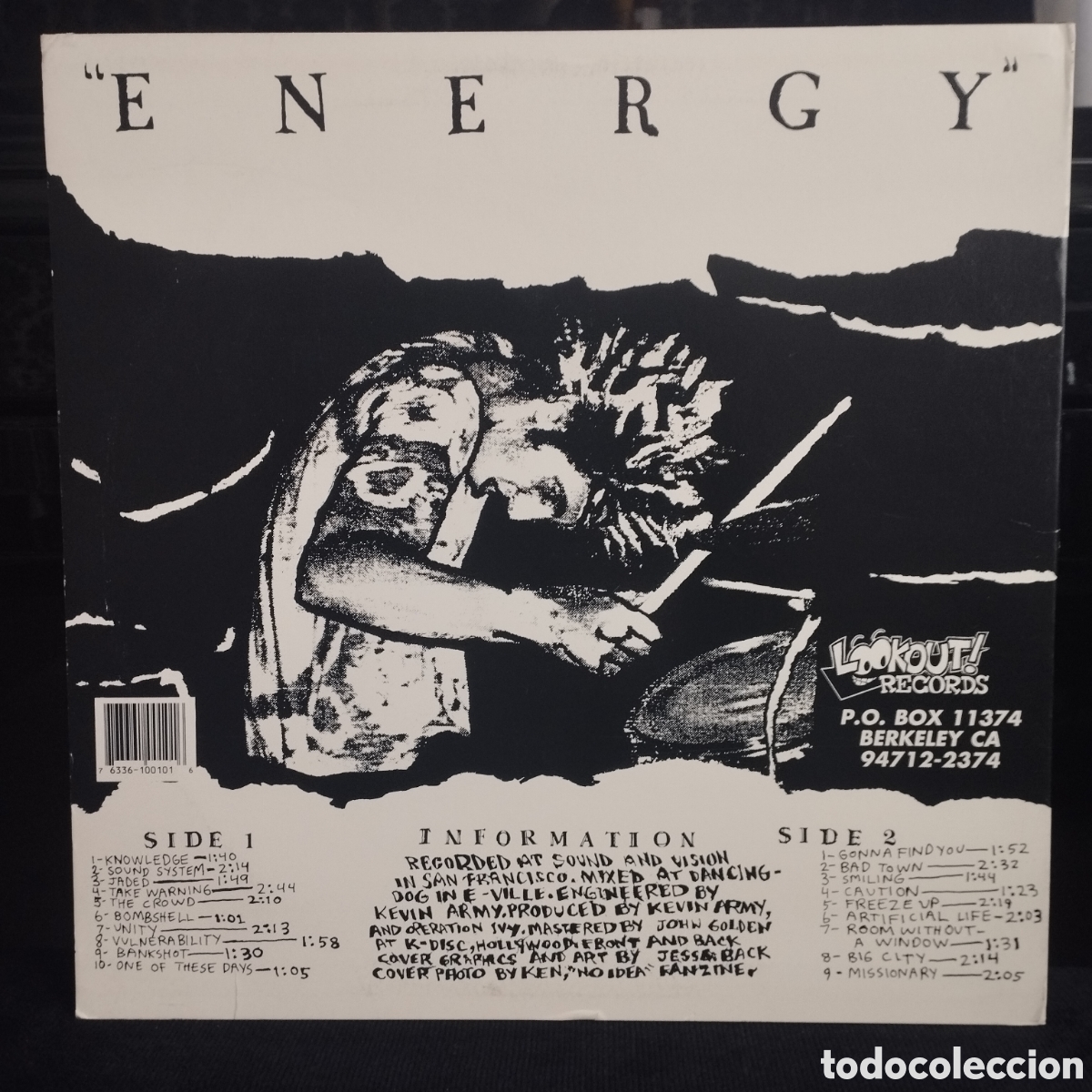 Discos de vinilo: Operation Ivy - Energy 1996 US - Foto 2
