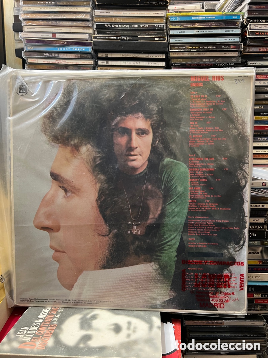 Discos de vinilo: Miguel Rios Unidos - Foto 2