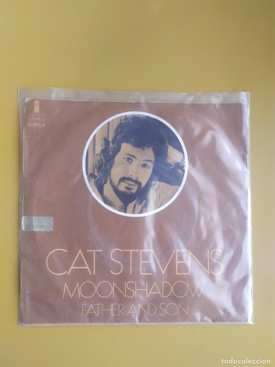 Discos de vinilo: Cat Stevens - Moonshadow / Father and son 1971 - Foto 2