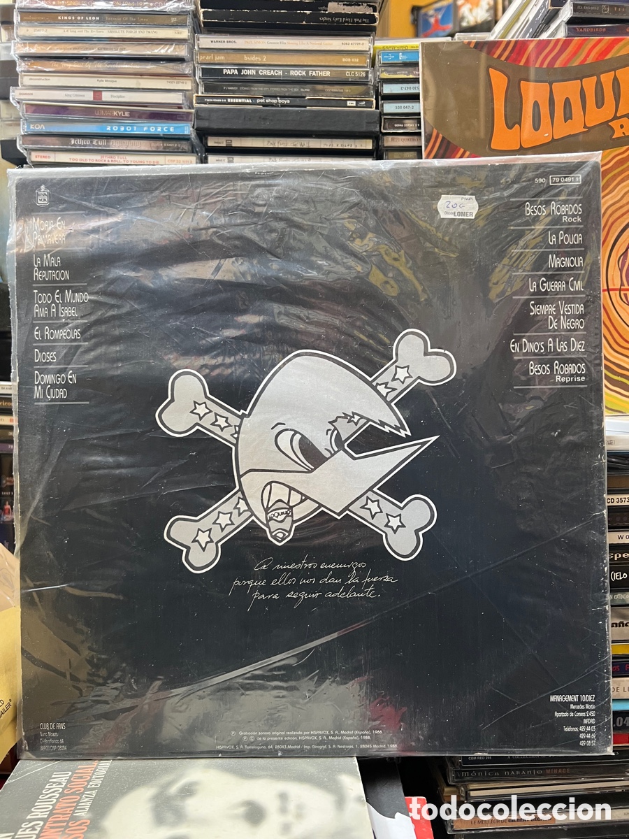 Discos de vinilo: Loquillo y los trogloditas Morir en primavera - Foto 2