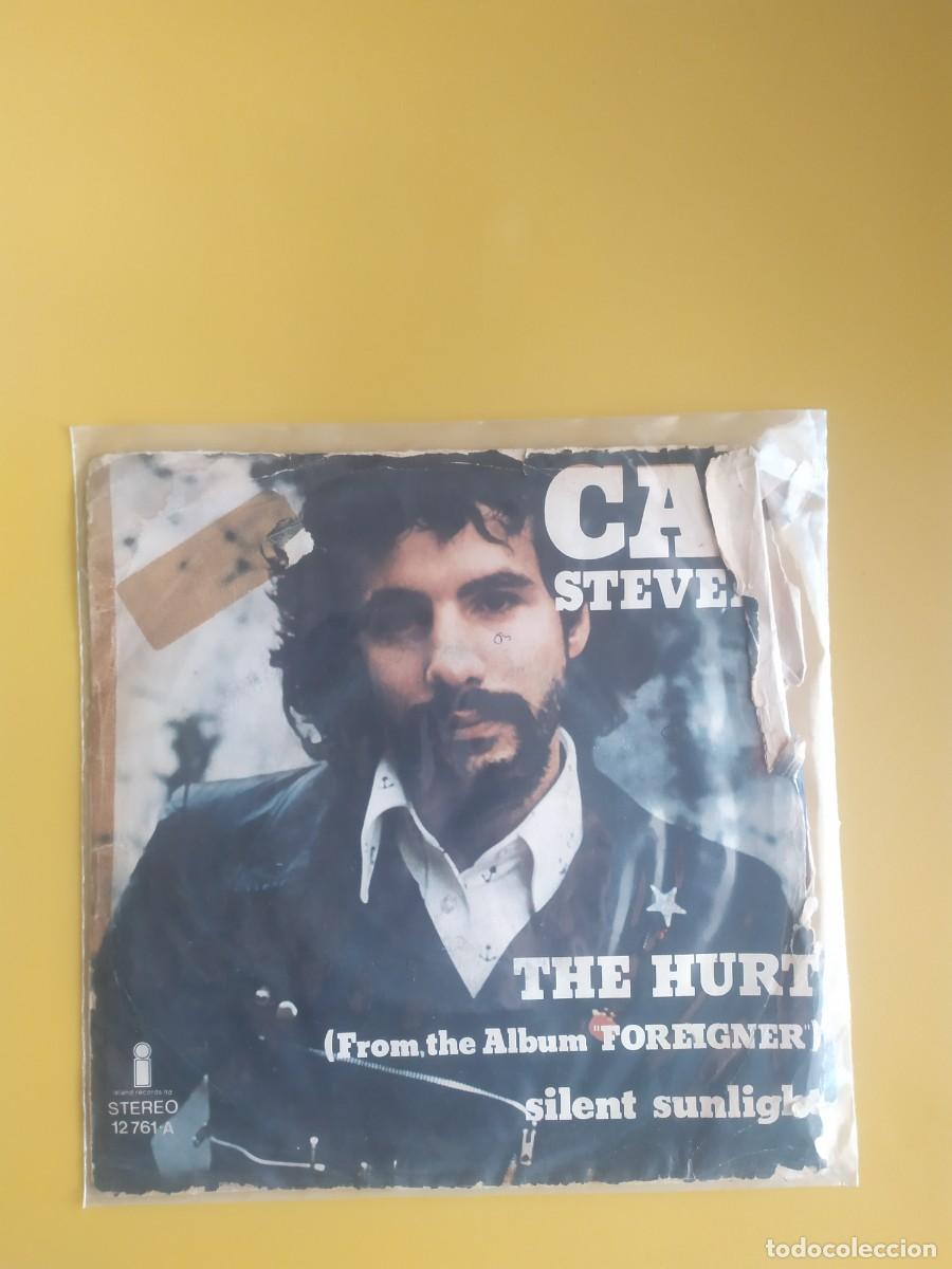 Discos de vinilo: Cat Stevens - The hurt / Silent Sunlight 1973 - Foto 2