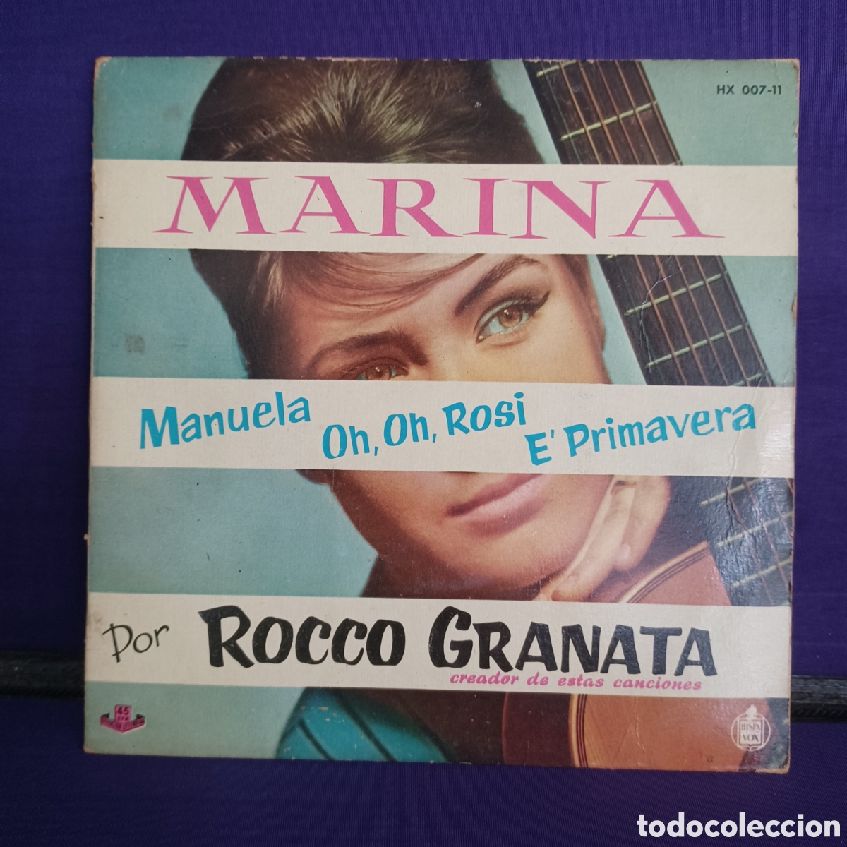 Discos de vinilo: ROCCO GRANATS - MARINA + 3 / HISPAVOX - Foto 7