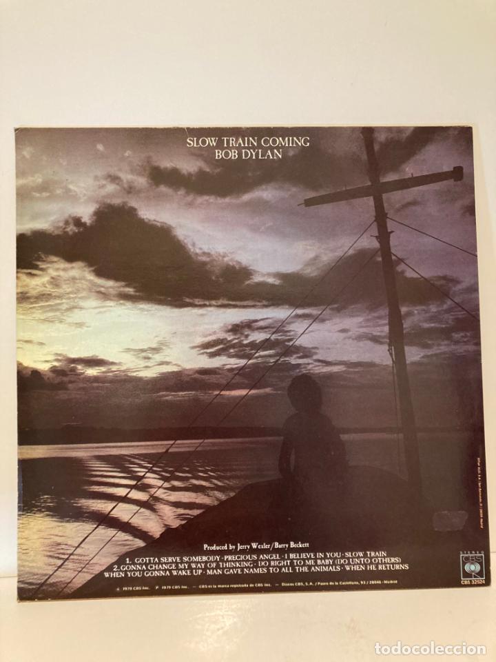 Discos de vinilo: Disco Lp Bob Dylan, Slow Train Coming, CBS, 1979 - Foto 2
