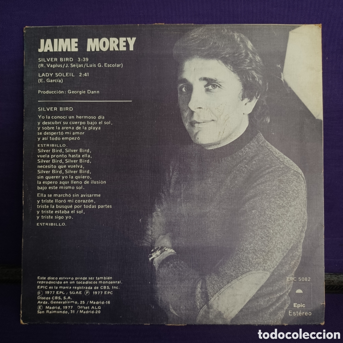 Discos de vinilo: JAIME MOREY - SILVER BIRD - Foto 2