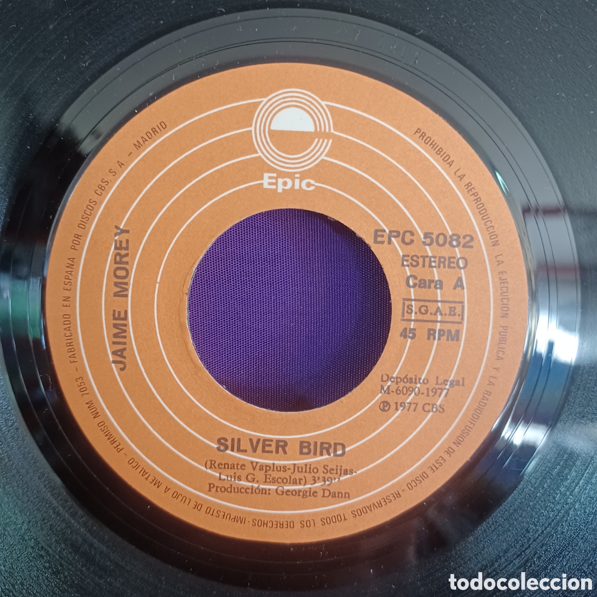 Discos de vinilo: JAIME MOREY - SILVER BIRD - Foto 3