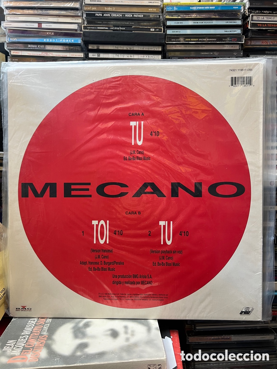 Discos de vinilo: Mecano Tu - Foto 2