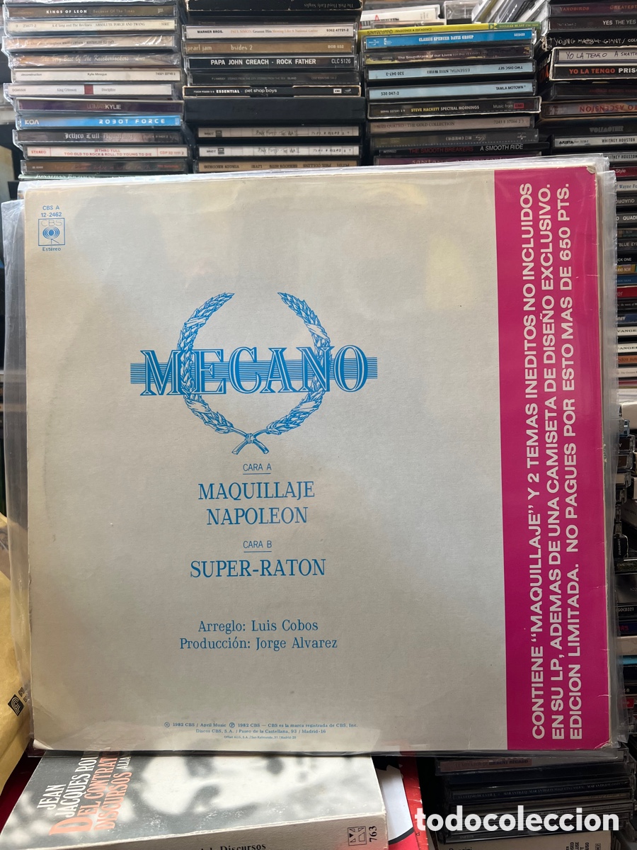 Discos de vinilo: Mecano Maquillaje - Foto 2
