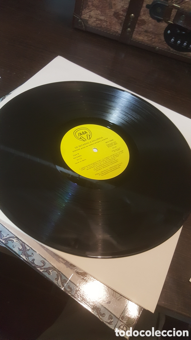 Discos de vinilo: VINILO DE SEFARAD A SAL&Oacute;NICA SIMANE SED-5.004 - Foto 4