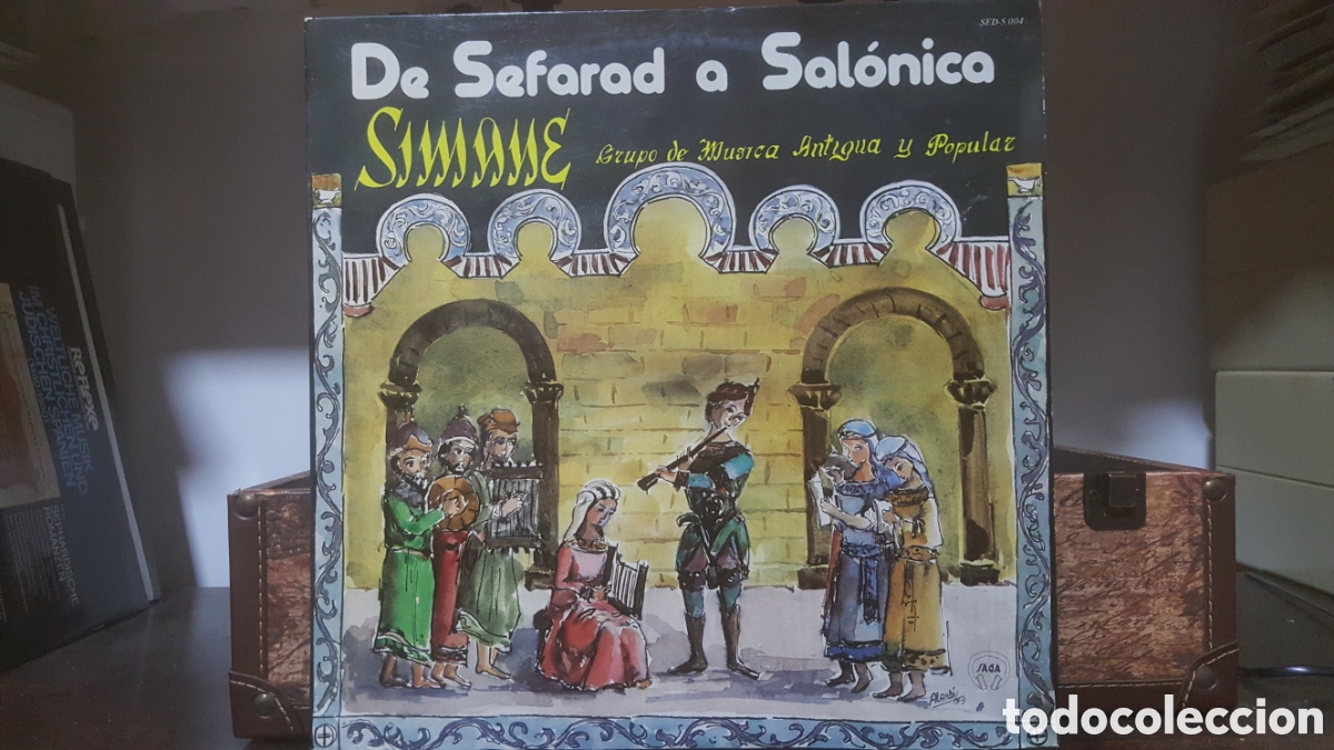 Discos de vinilo: VINILO DE SEFARAD A SAL&Oacute;NICA SIMANE SED-5.004 - Foto 1