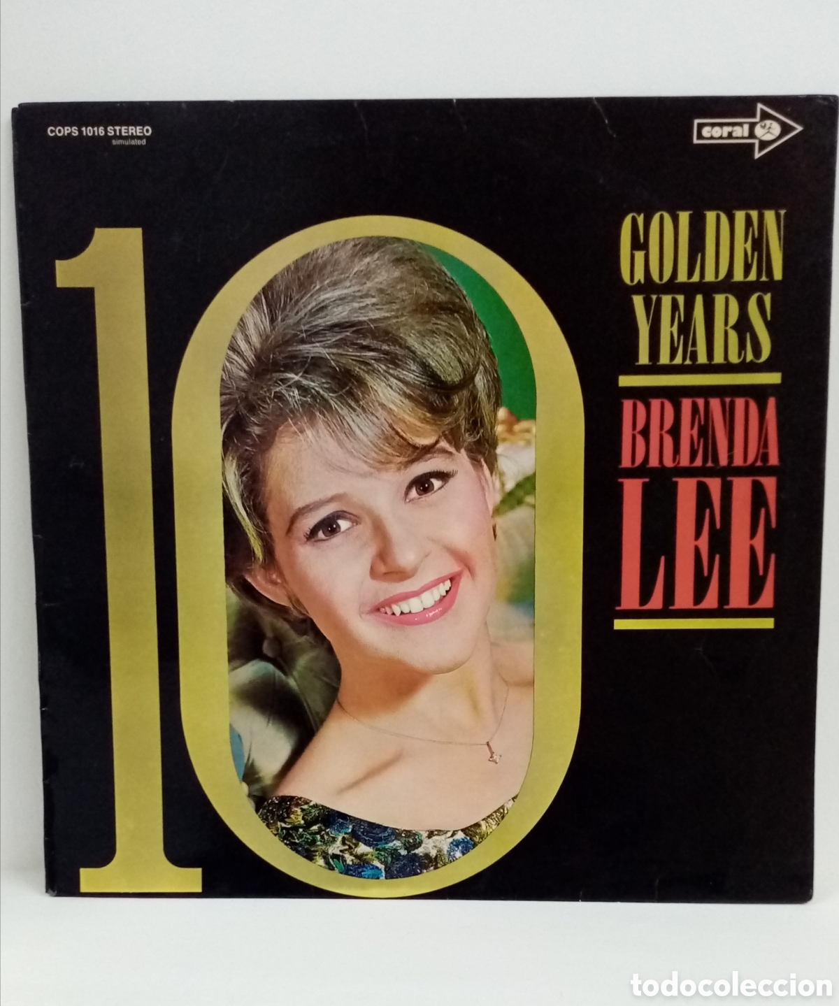 Discos de vinilo: BRENDA LEE &rdquo;GOLDEN YEARS&rdquo; LP. COMP. - Foto 1