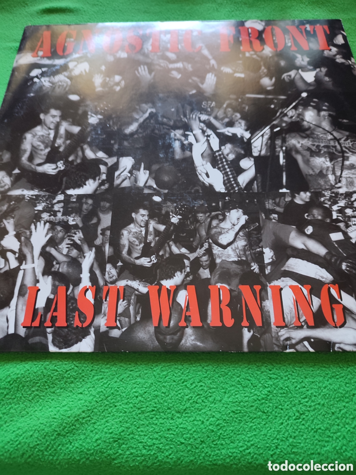 Discos de vinilo: Agn&oacute;stic Front - Last Warning - Foto 1