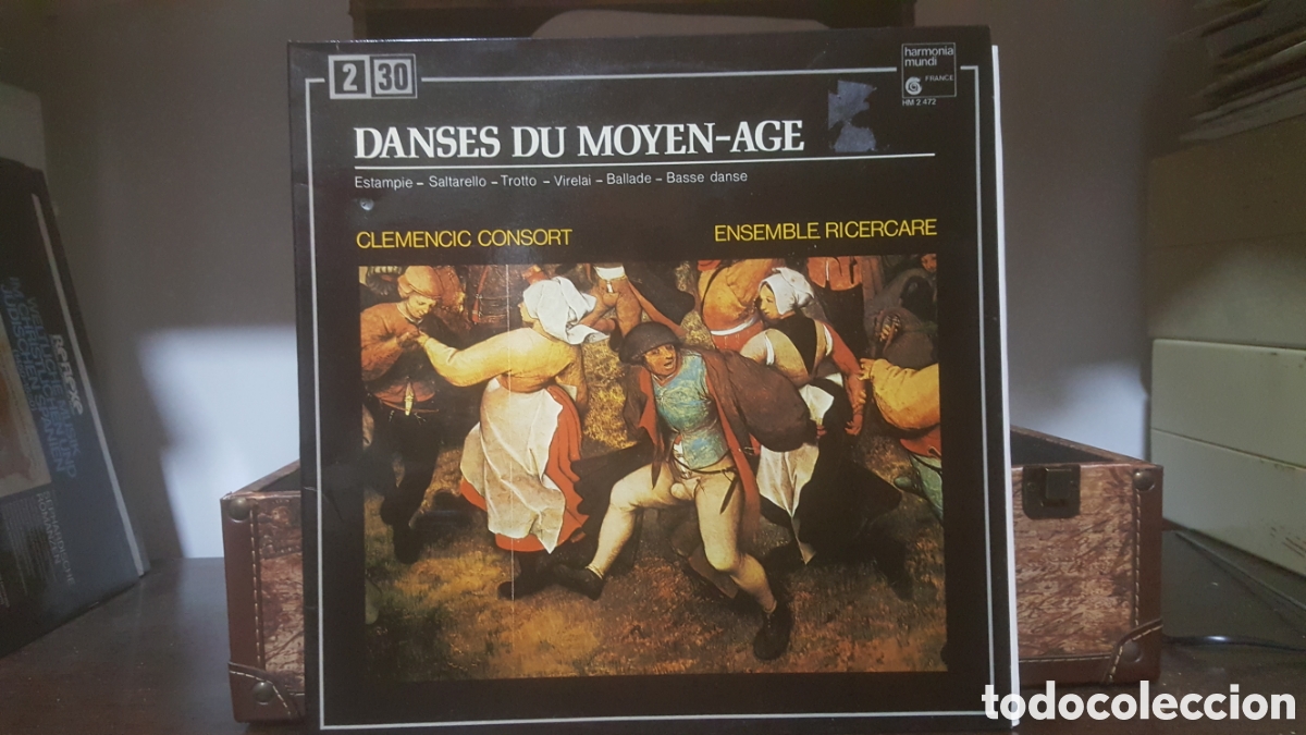 Discos de vinilo: VINILO DANSES DU MOYEN-AGE HM 2.472 - Foto 1