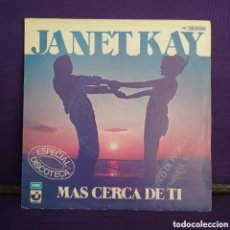 Discos de vinilo: JANET KAY - MAS CERCA DE TI 1980 EMI