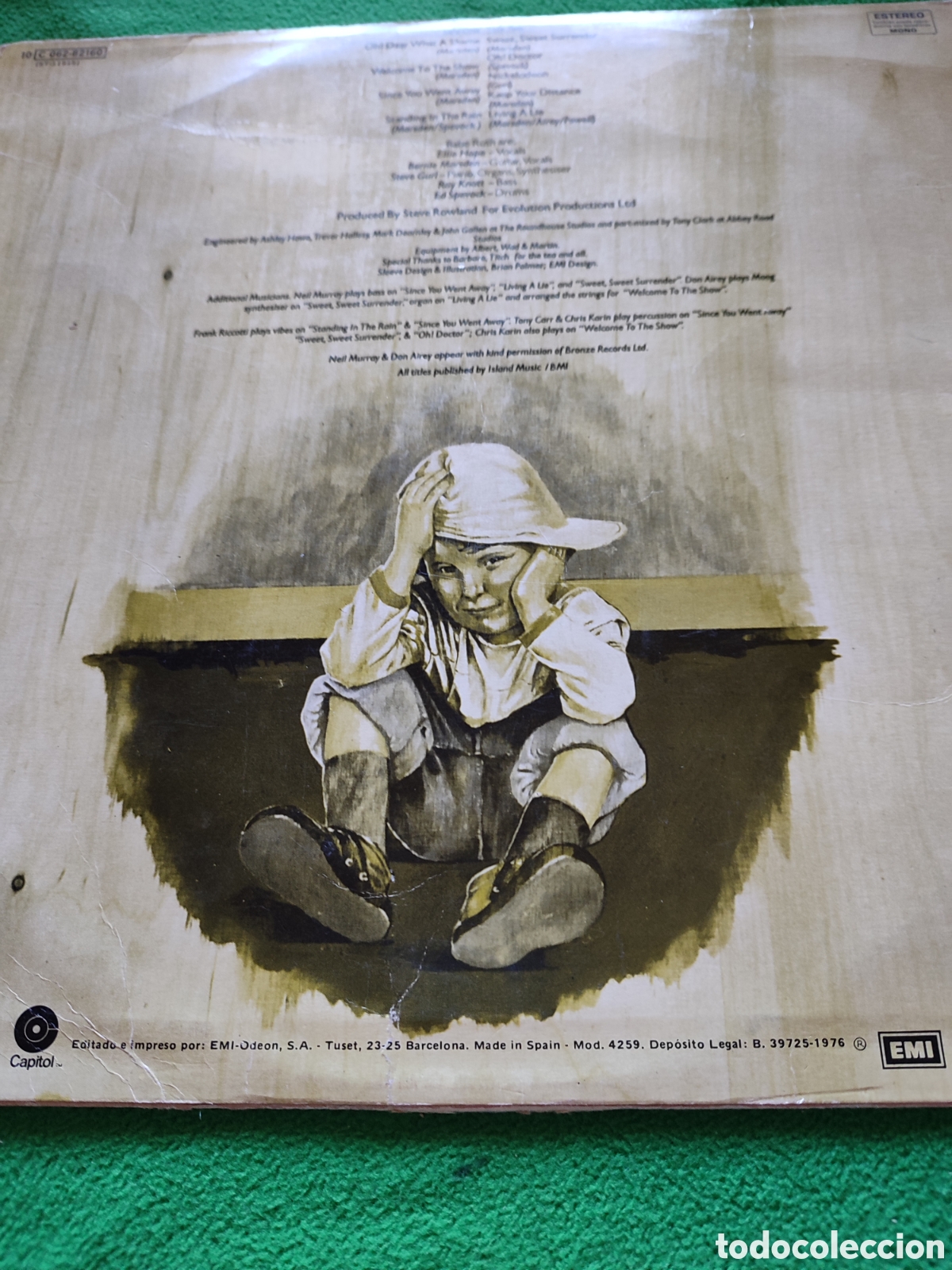 Discos de vinilo: Babe Ruth - Cosas de ni&ntilde;os - Foto 2