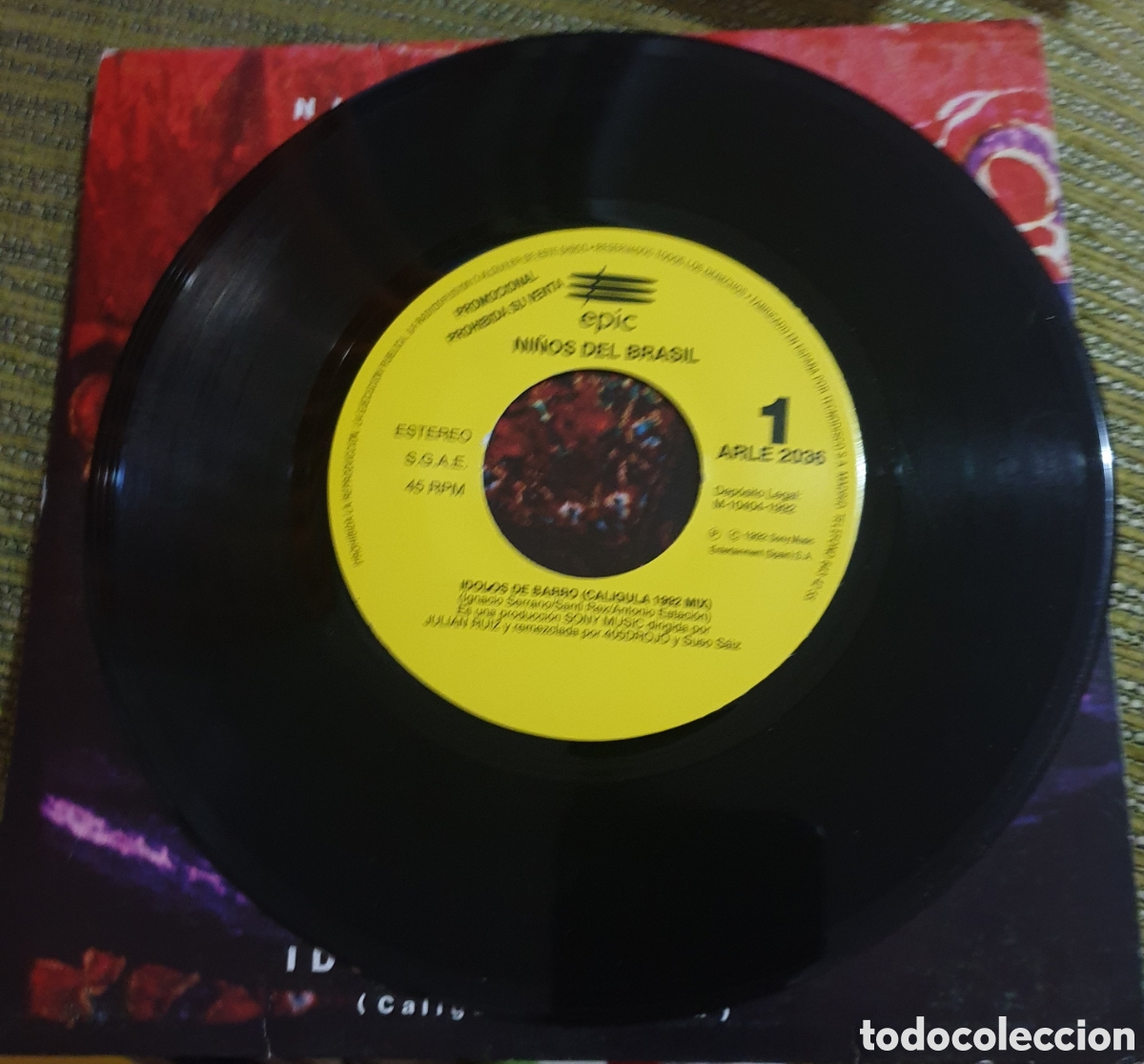 Discos de vinilo: Ni&ntilde;os del Brasil - &iacute;dolos de barro - Foto 2