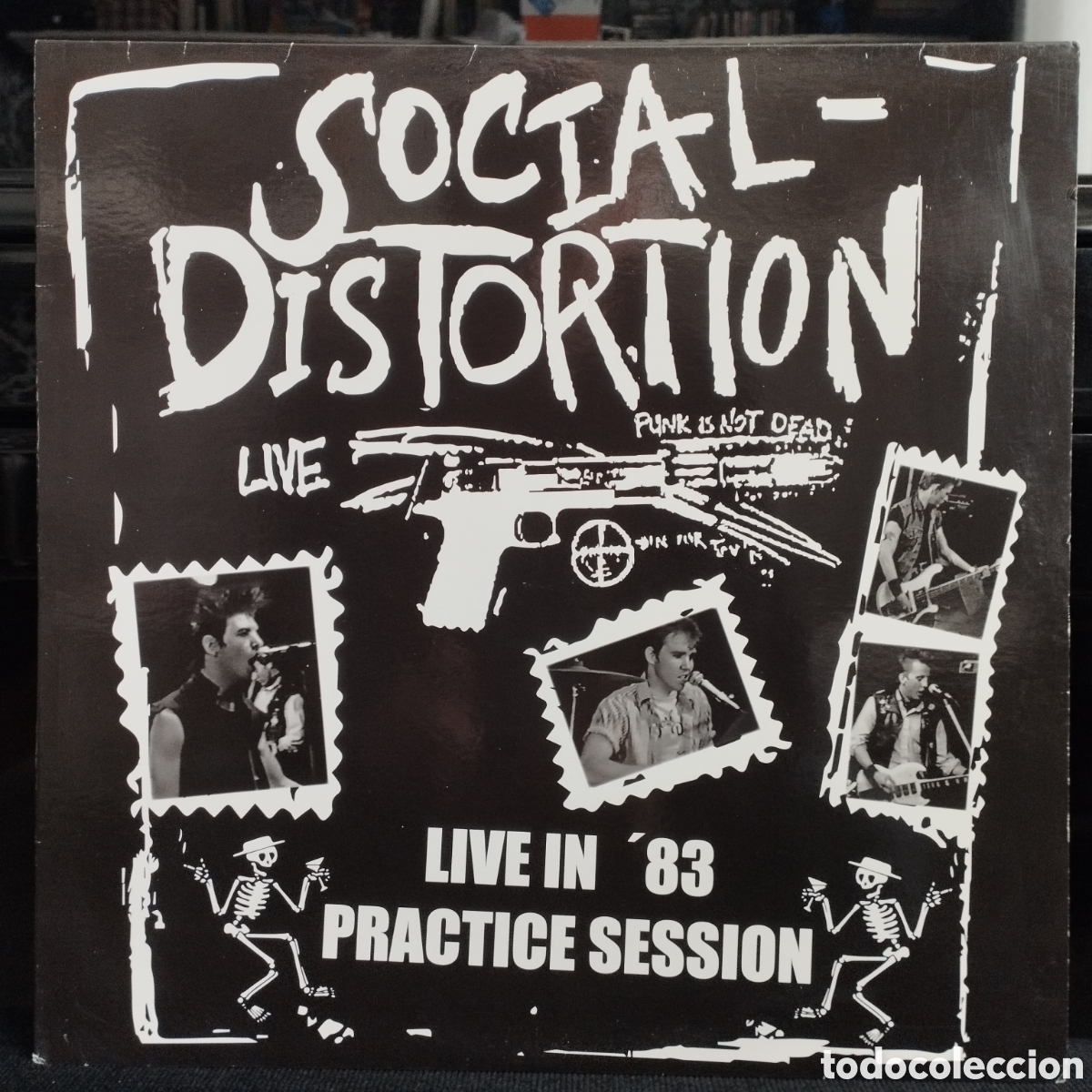 Discos de vinilo: Social Distortion - Live In 83 Practice Session - Foto 1