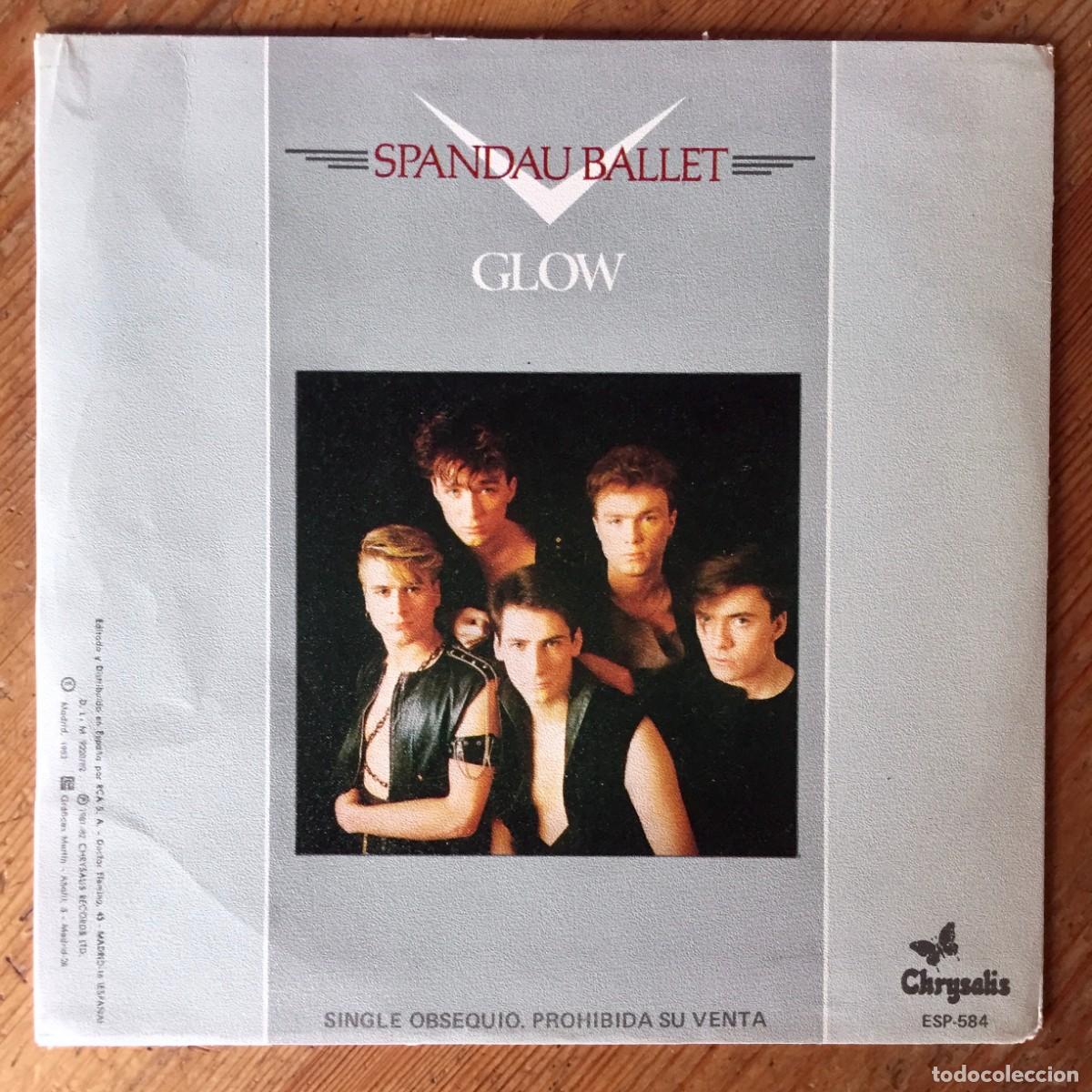 Discos de vinilo: SPANDAU BALLET : GENTLY / GLOW [CHRYSALIS - ESP 1982] LP - Foto 2