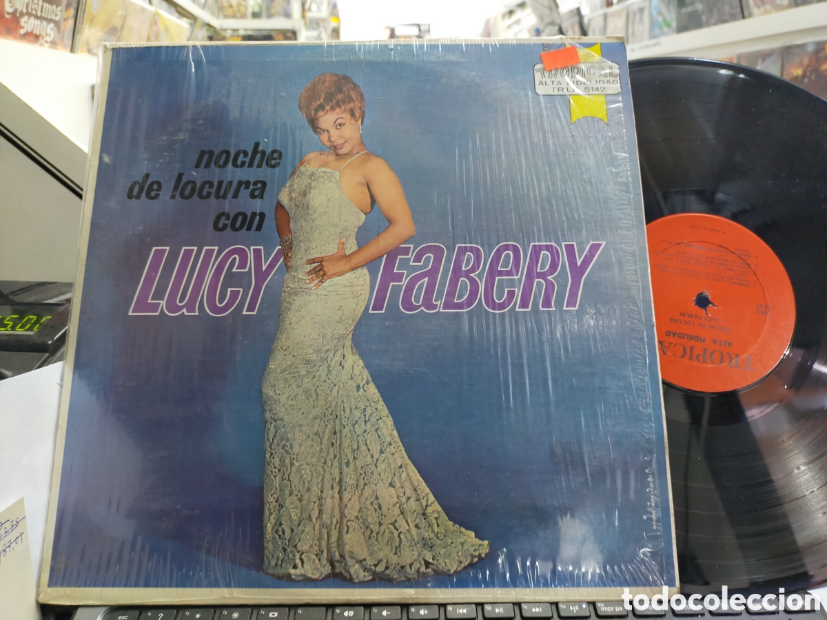 Dischi in vinile: Lucy fabery LP noche de locura u.s.a.
