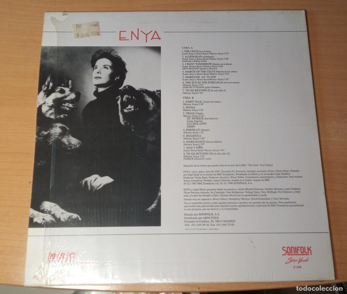 Discos de vinilo: LP &rdquo;The Celts&rdquo; de Enya - Foto 2