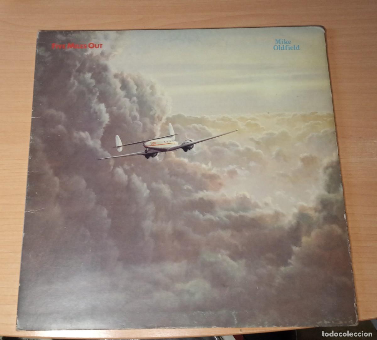 Discos de vinilo: LP &rdquo;Five miles out&rdquo; Mike Oldfield 1982 - Foto 1
