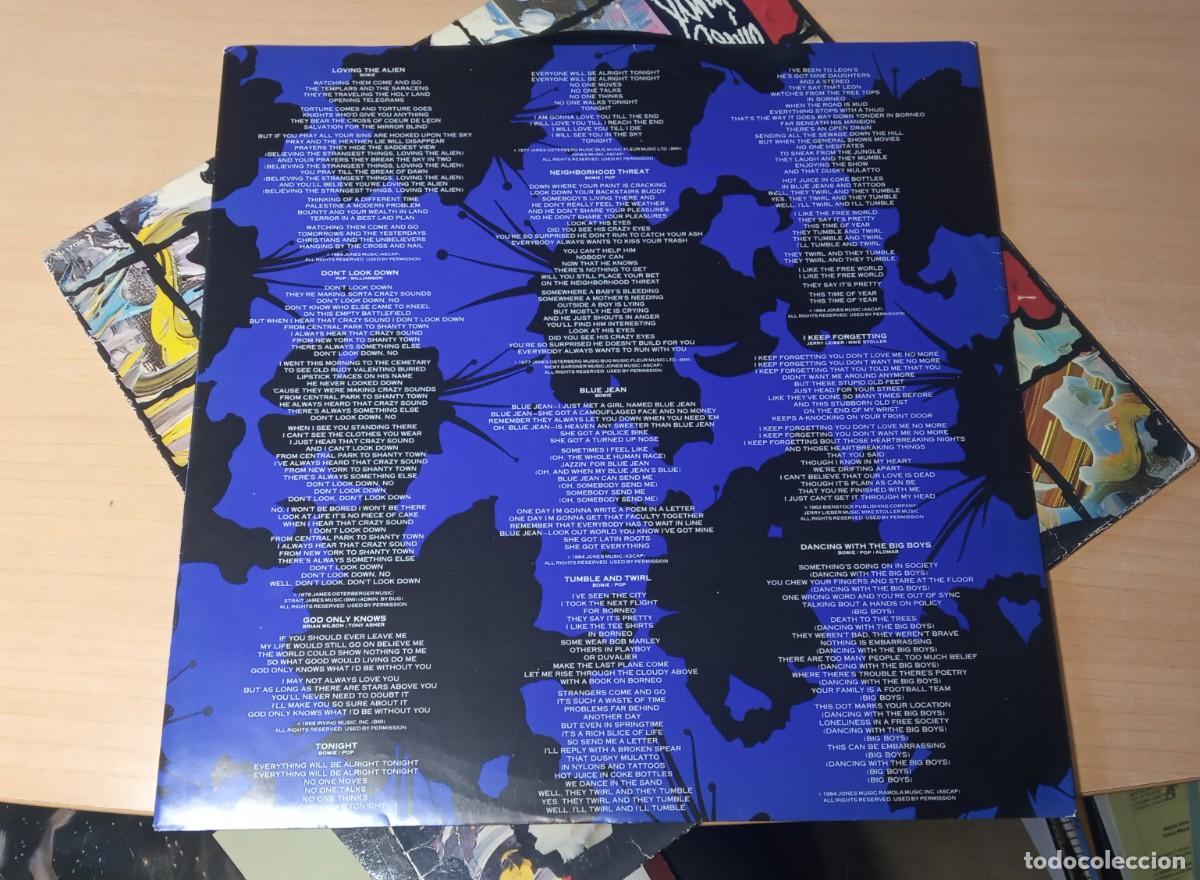 Discos de vinilo: LP &rdquo;Tonight&rdquo; David Bowie - Foto 3