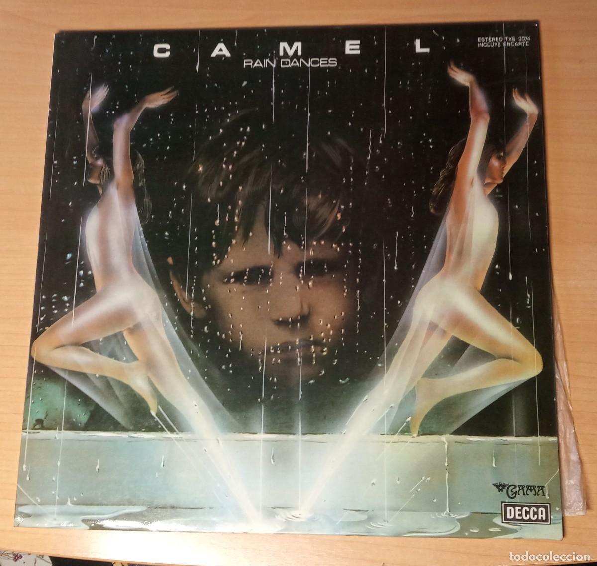 Discos de vinilo: LP &rdquo;Rain dances&rdquo; Camel - Foto 1