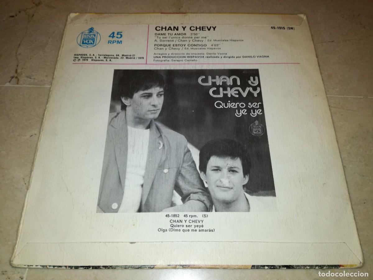 Discos de vinilo: CHAN Y CHEVY-DAME TU AMOR - Foto 2