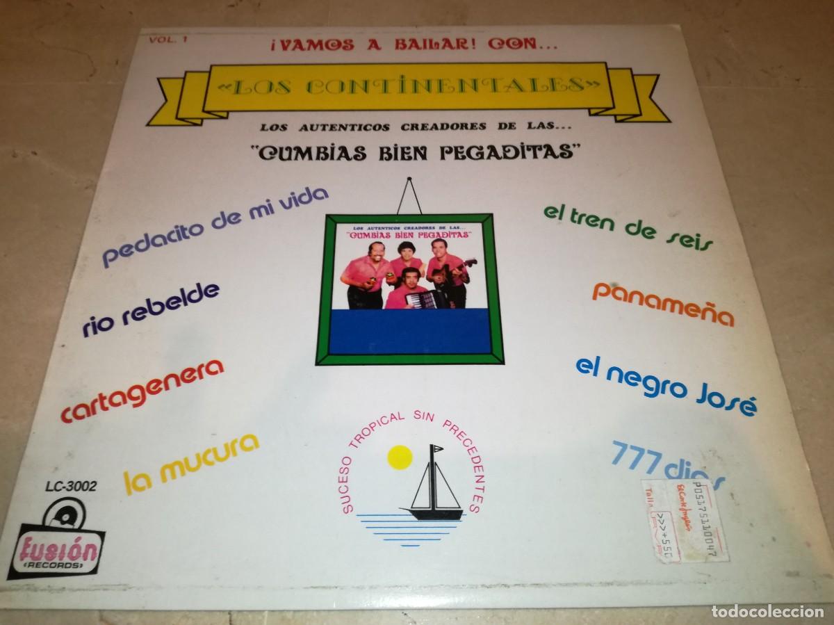 Dischi in vinile: VAMOS A BAILAR CON LOS CONTINENTALES-LOS AUTENTICOS CREADORES DE LAS CUMBIAS BIEN PEGADITAS