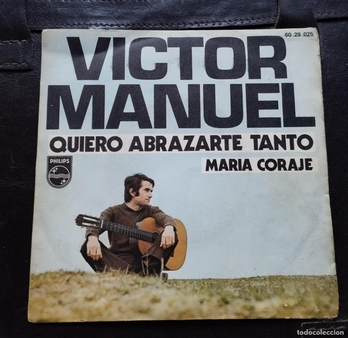 Discos de vinilo: Disco single de V&iacute;ctor Manuel - Foto 3
