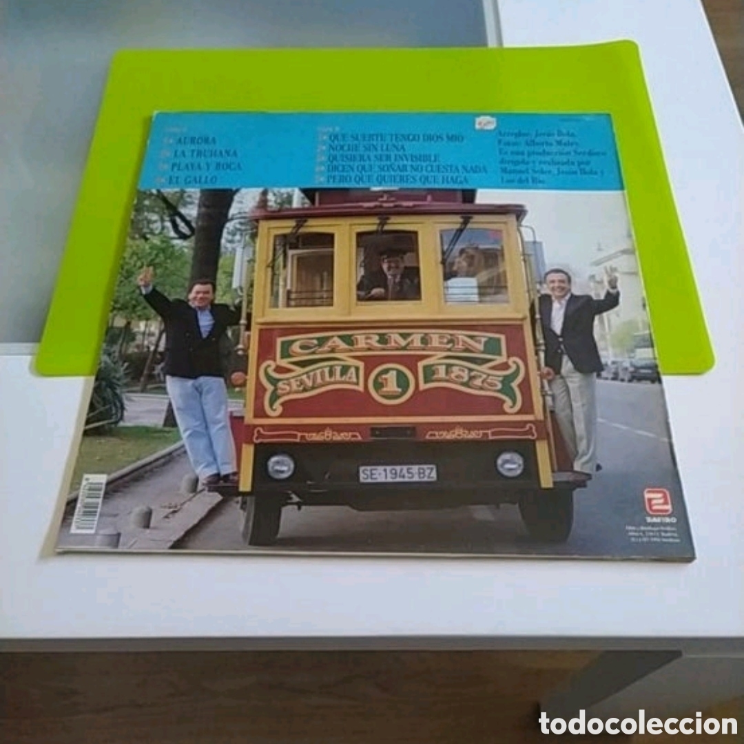 Discos de vinilo: Lp Los del Rio. El Gallo de Aurora - Foto 2
