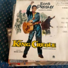 Discos de vinilo: ELVIS PRESLEY KING CREOLE EP SPAIN 1962 RCA 3 20489 JJ