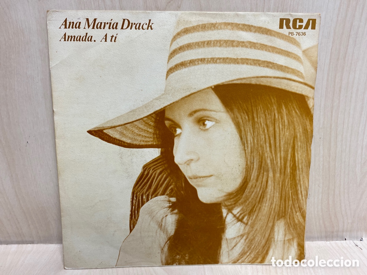 Discos de vinilo: Ana Mar&iacute;a Drack - Amada / A Ti (7&rdquo;, Single) - Foto 1
