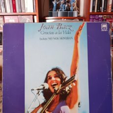 Discos de vinilo: JOAN BAEZ (GRACIAS A LA VIDA) LP A&M 1977