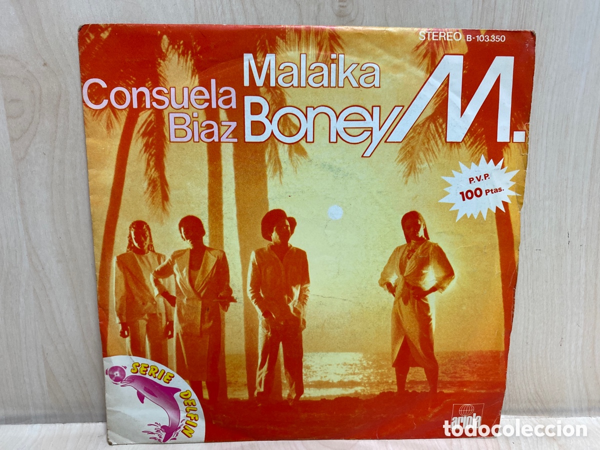 Discos de vinilo: Boney M. - Malaika / Consuela Biaz (7&rdquo;, Single) - Foto 1
