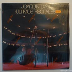 Discos de vinilo: JOAQUIN DIAZ // ULTIMOS RECITALES // 1984 // LP. Lote 395910934