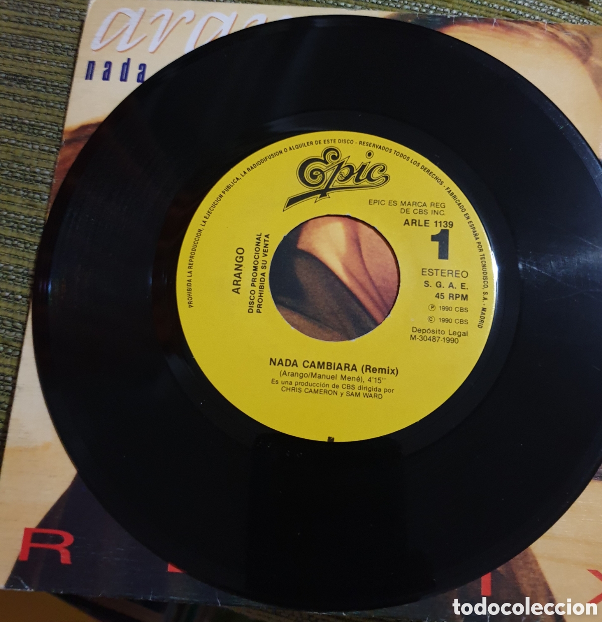 Discos de vinilo: Arango - nada cambiar&aacute; - Foto 3