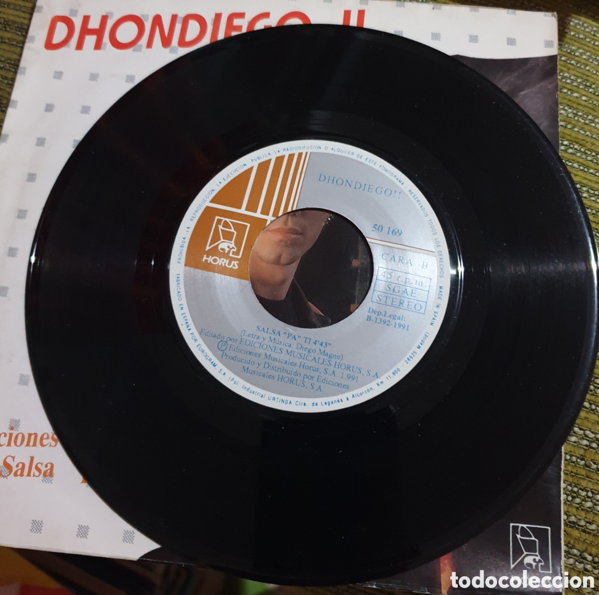 Discos de vinilo: Dhondiego !! - sensaciones - Foto 2