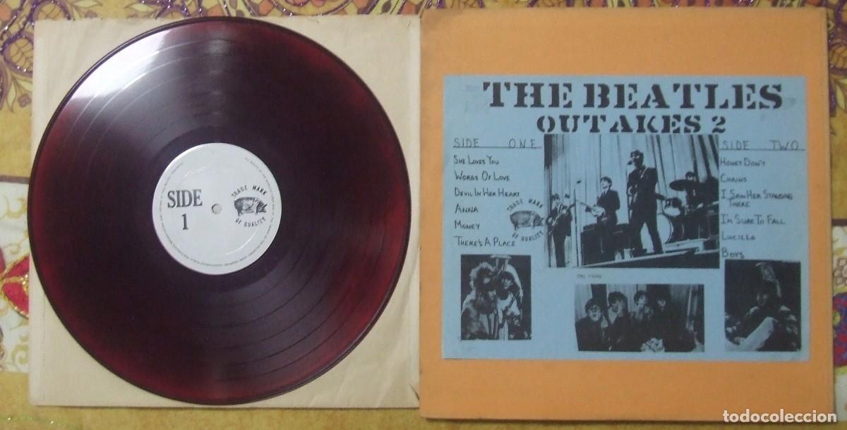 beatles outtakes 2 colored vinyl tmoq very rare - Buy Vinyl