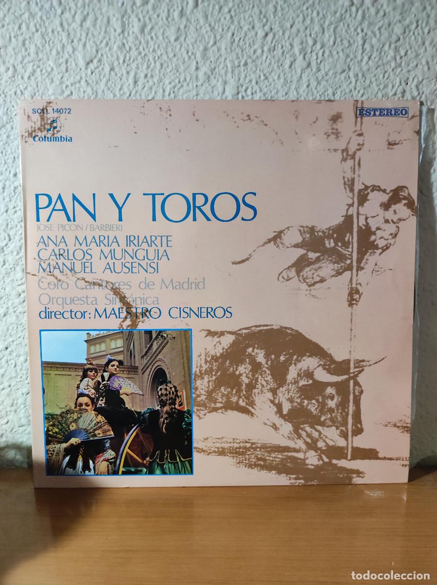 Discos de vinilo: PAN Y TOROS MAESTRO CISNEROS - Foto 1