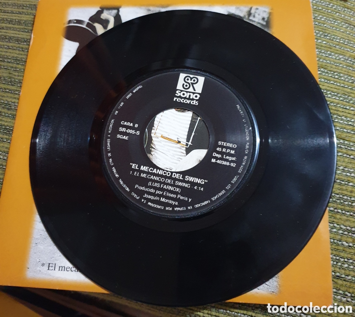 Discos de vinilo: El mec&aacute;nico del swing - El mec&aacute;nico del swing - Foto 2
