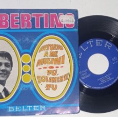 Discos de vinilo: ROBERTINO / INTORNO A ME MULINI / TU, SOLAMENTE TU (SINGLE 1969)
