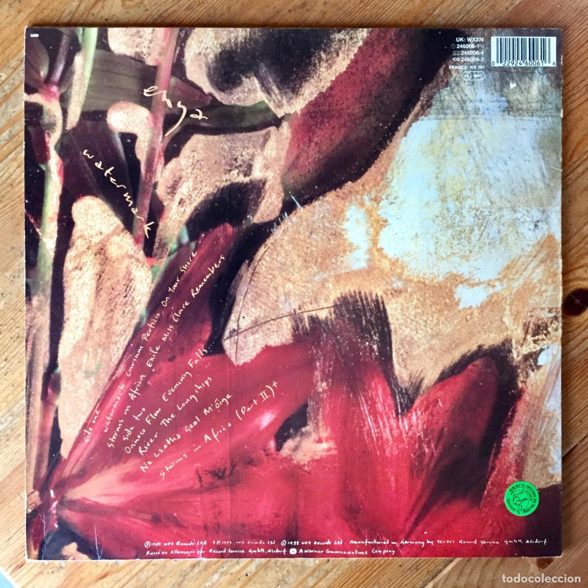 Discos de vinilo: ENYA : WATERMARK [WEA - DEU 1988] LP - Foto 2