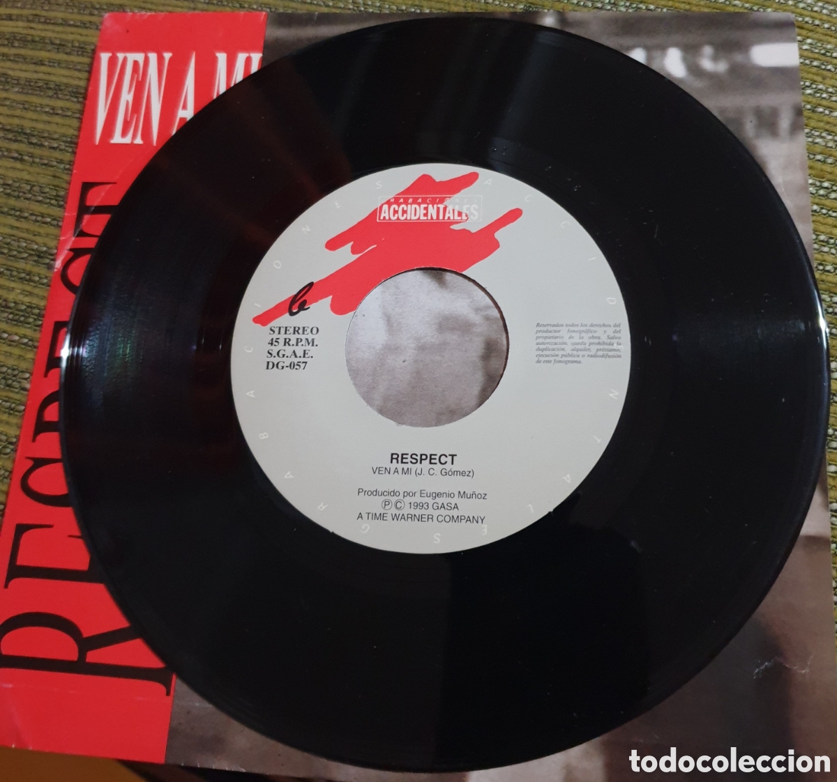 Discos de vinilo: Respect - ven a mi. . - Foto 2