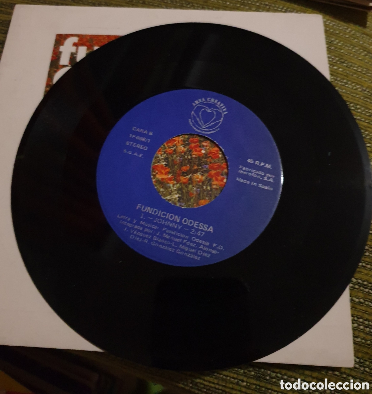 Discos de vinilo: Fundicion Odessa - Johnny - Foto 2