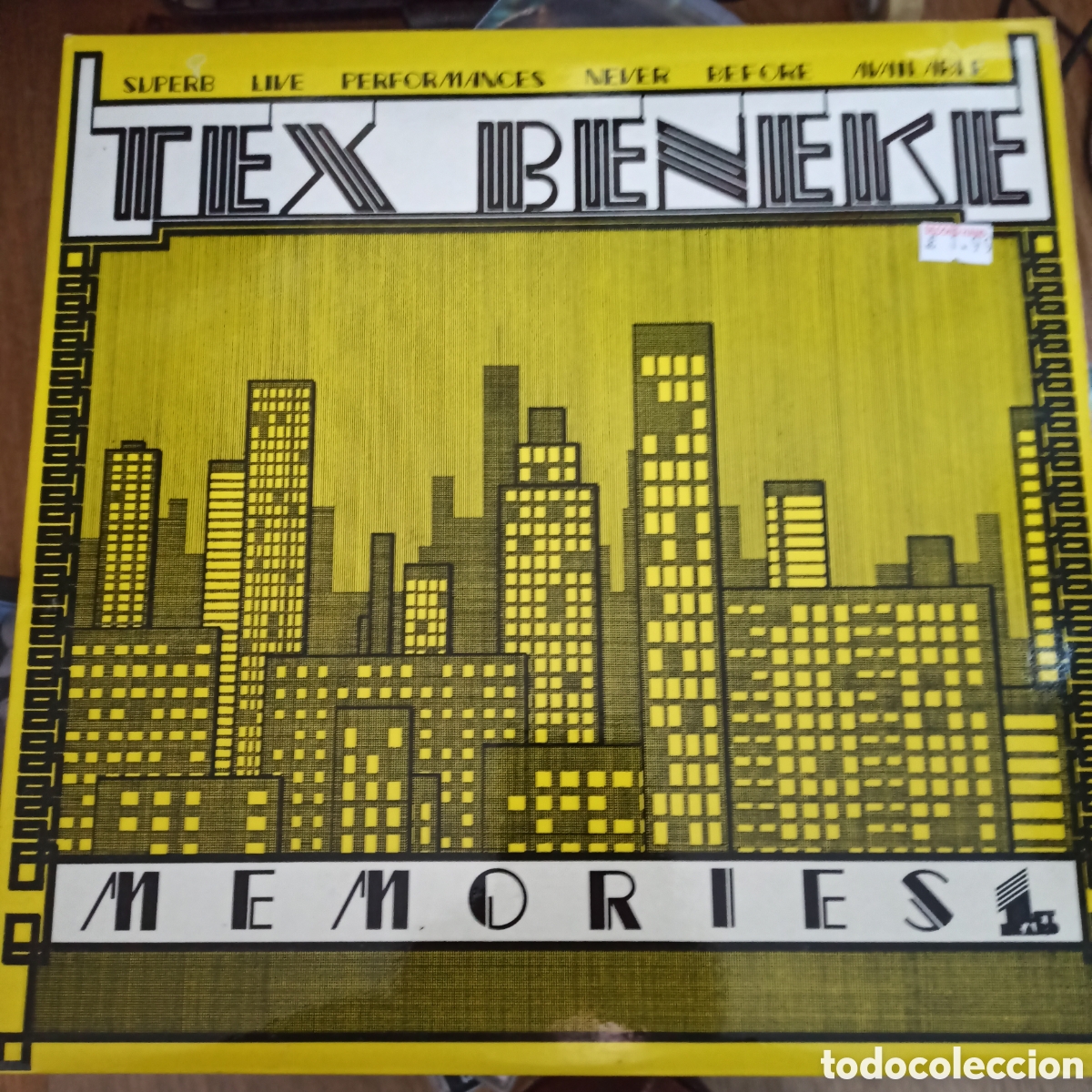 Discos de vinilo: Tex Beneke And His Orchestra &ndash; Memories - Foto 1