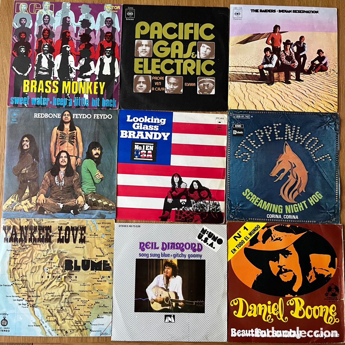 Discos de vinilo: Lote singles a&ntilde;os 70 - Foto 1